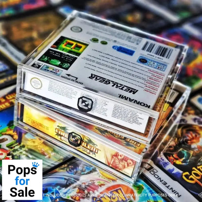 Acrylic Case 2-Pack for Gameboy/Gameboy Advance Games