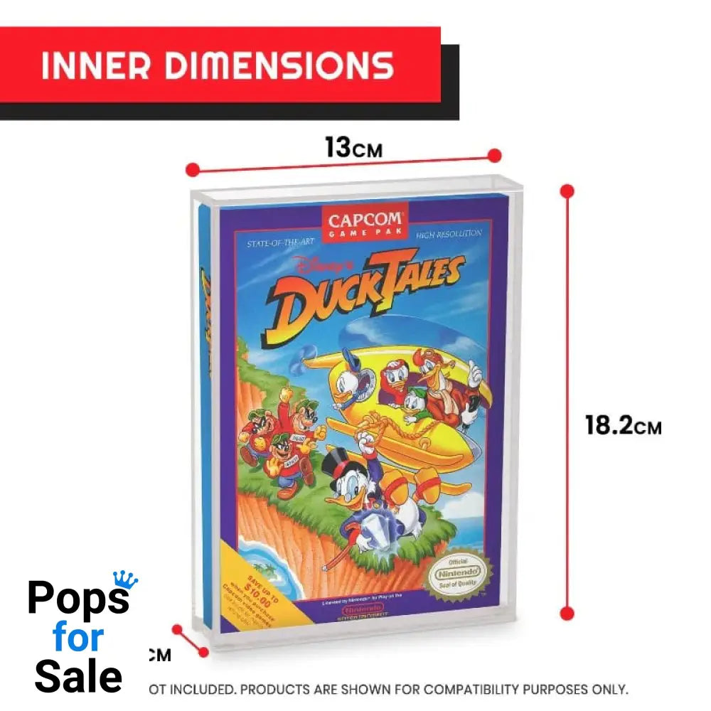 Acrylic Case 2-Pack for NES Games