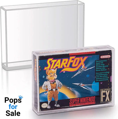 Acrylic Case 2-Pack for SNES/N64 Boxes & Pouches