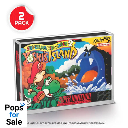 Acrylic Case 2-Pack for SNES/N64