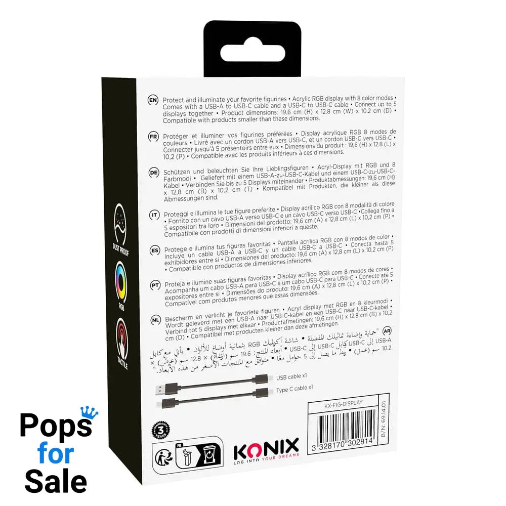 Acrylic Display Case with Lighting