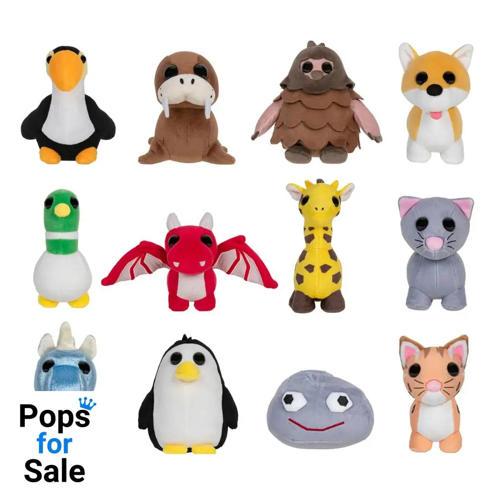 Adopt Me! Plush Figures Wave 3 Assortment (6)