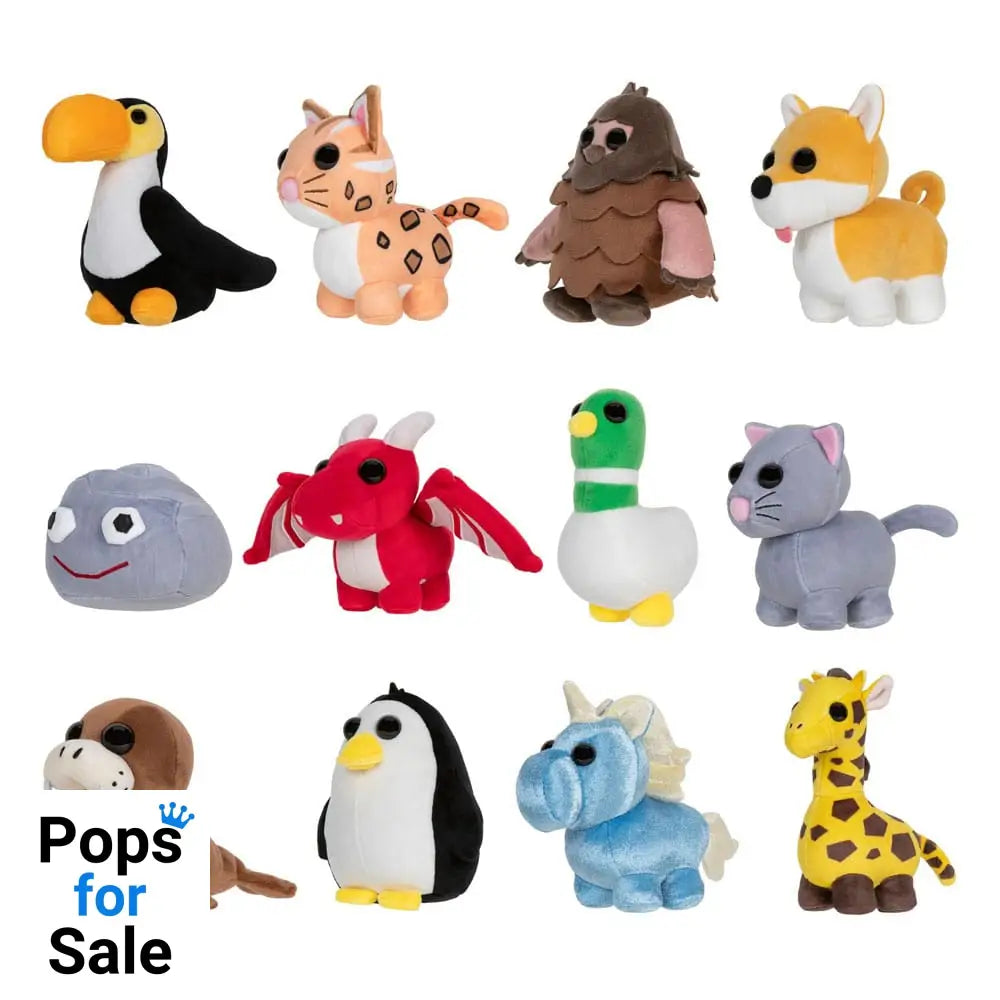 Adopt Me! Plush Figures Wave 3 Assortment (6) Plushes