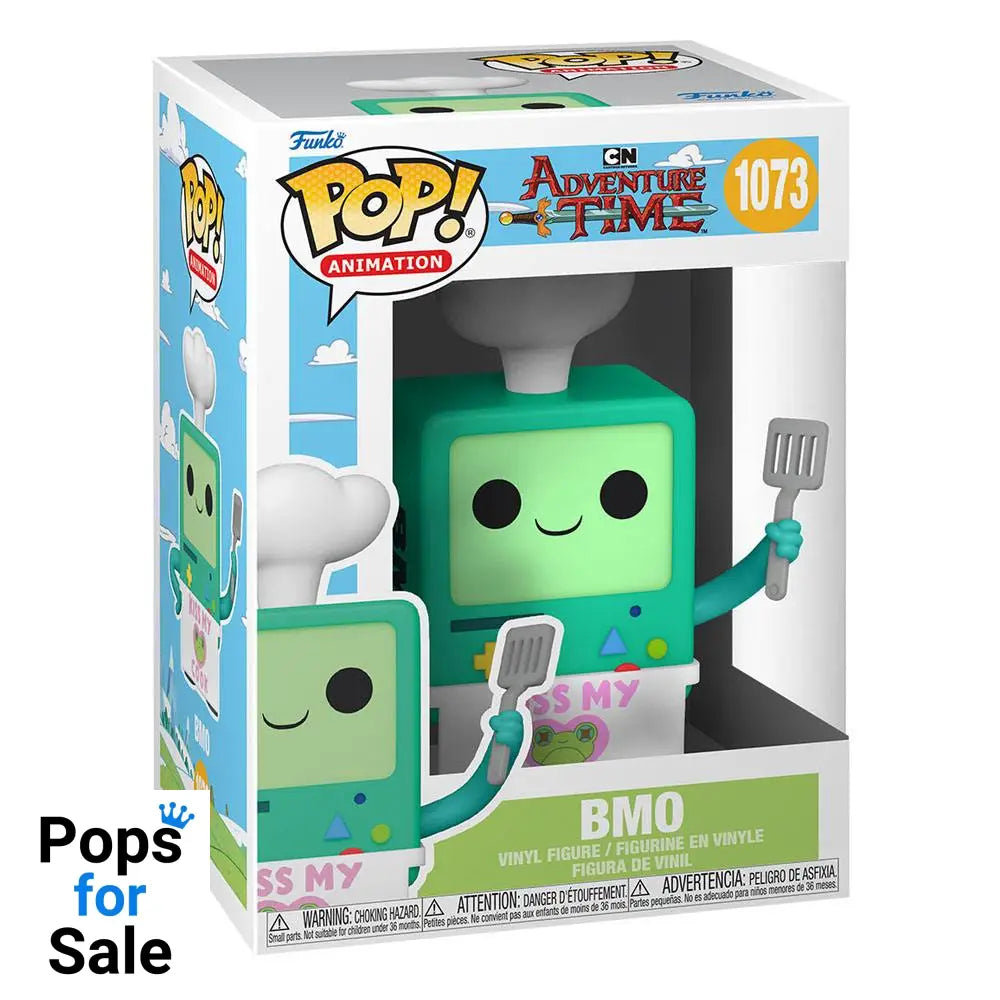 Adventure Time POP! Animation Vinyl Figure BMO Kiss my Cook 9 cm