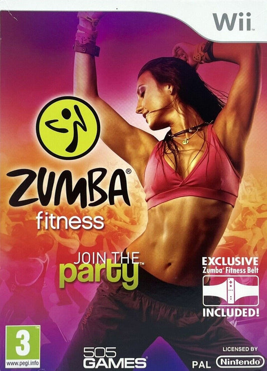 Zumba Fitness Join the Party (Game Only - No Strap Belt) for Nintendo Wii/Wii-U