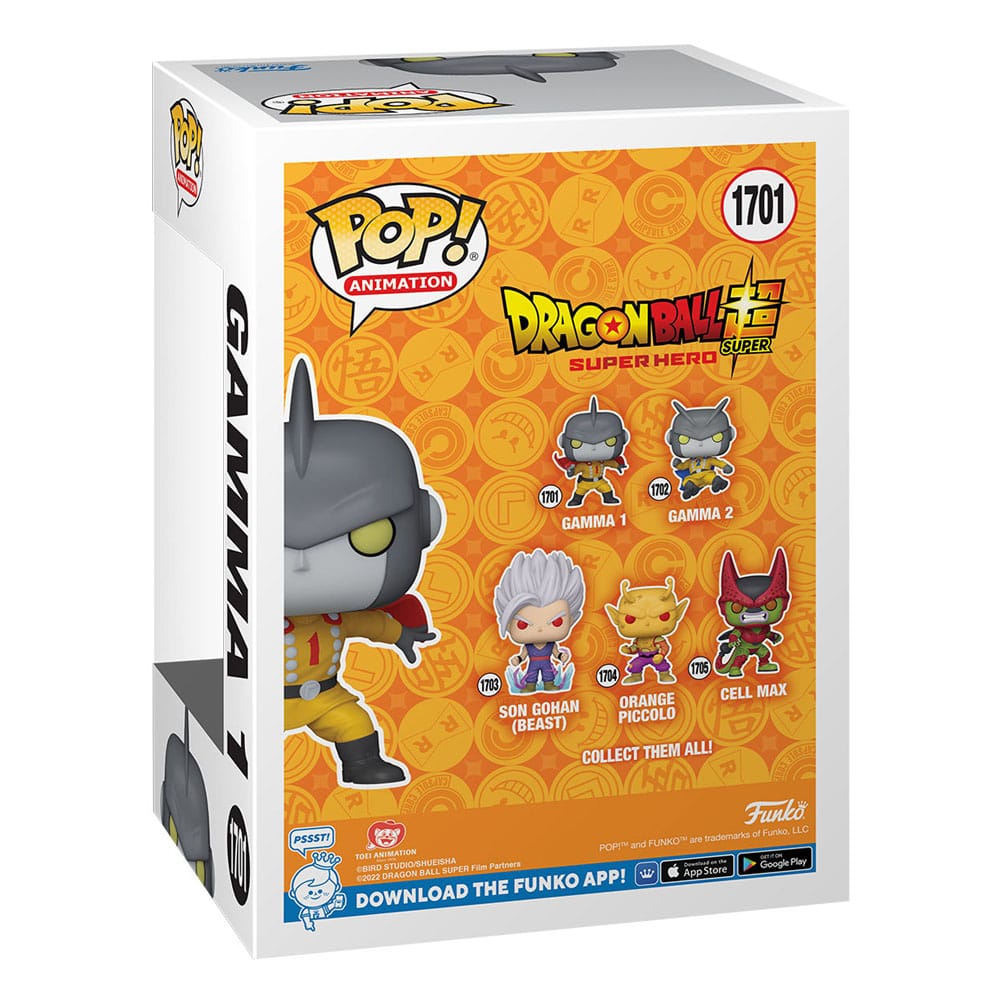 1701 Gamma 1 - Dragon Ball Super: Super Hero Funko POP Preorder