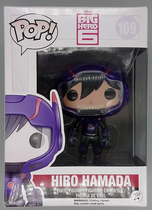 109 Hiro Hamada - Disney Big Hero 6 - Funko POP - Box Damaged