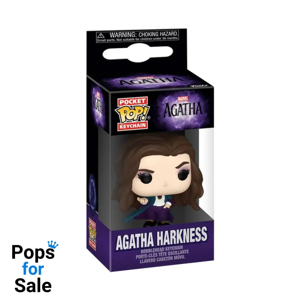 Agatha POP! Vinyl Keychains 4 cm Agatha Display (12)