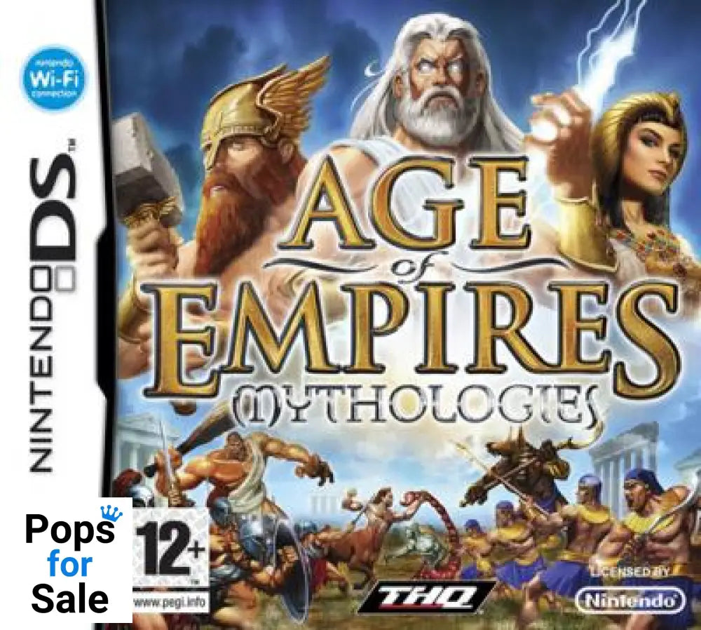 Age of Empires: Mythologies for Nintendo DS/3DS - [No Manual]