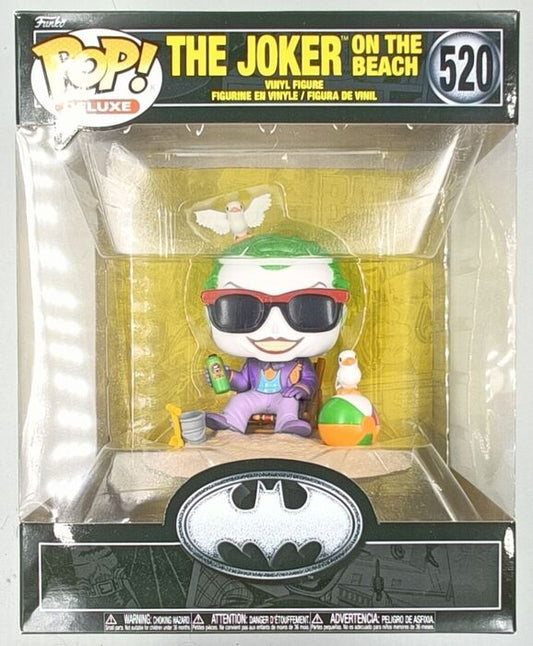 520 The Joker (Beach) - Deluxe - DC Batman 85th Anniversary Funko POP - Brand New