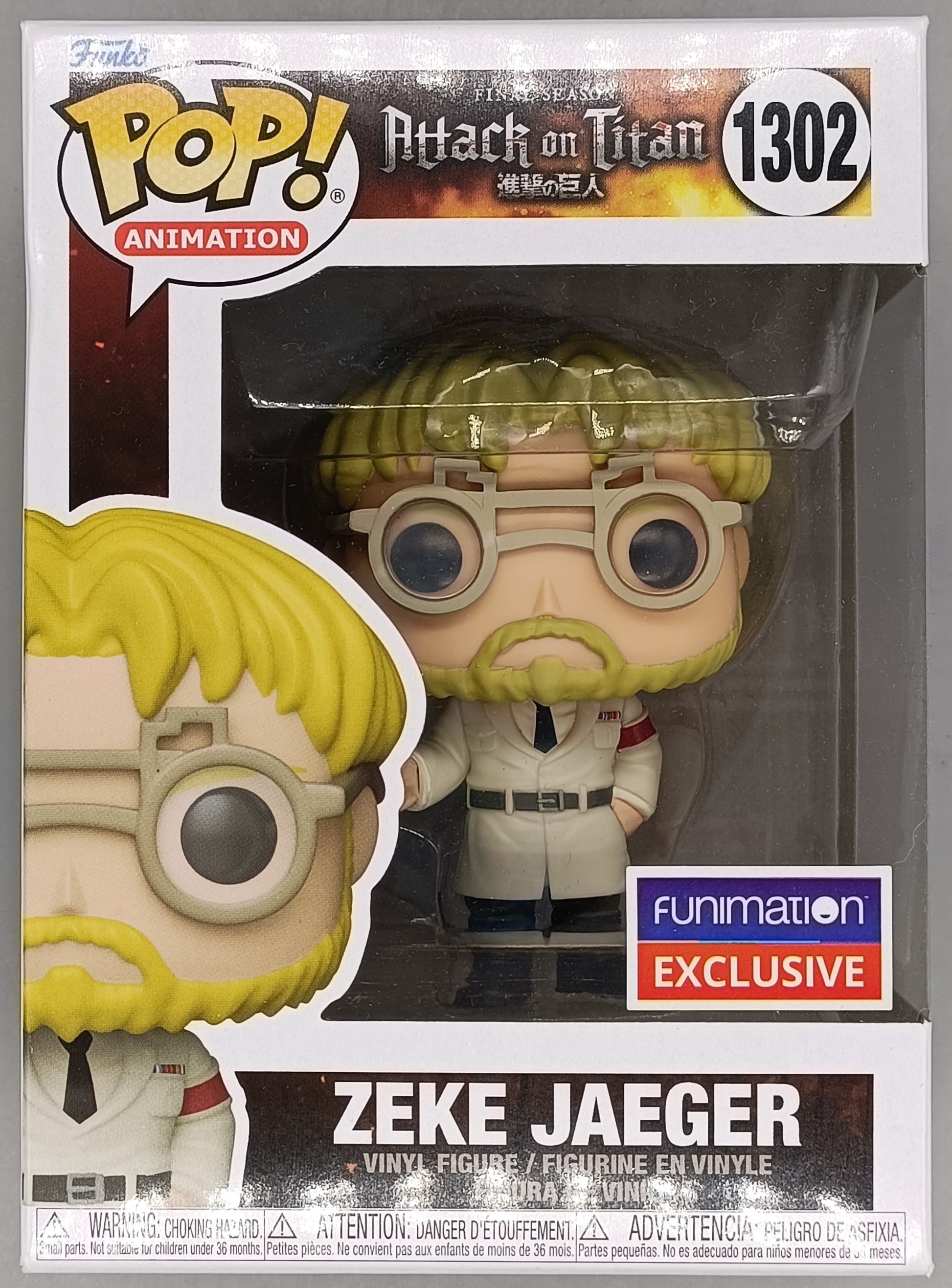 1302 Zeke Jaeger - Attack on Titan Funko POP
