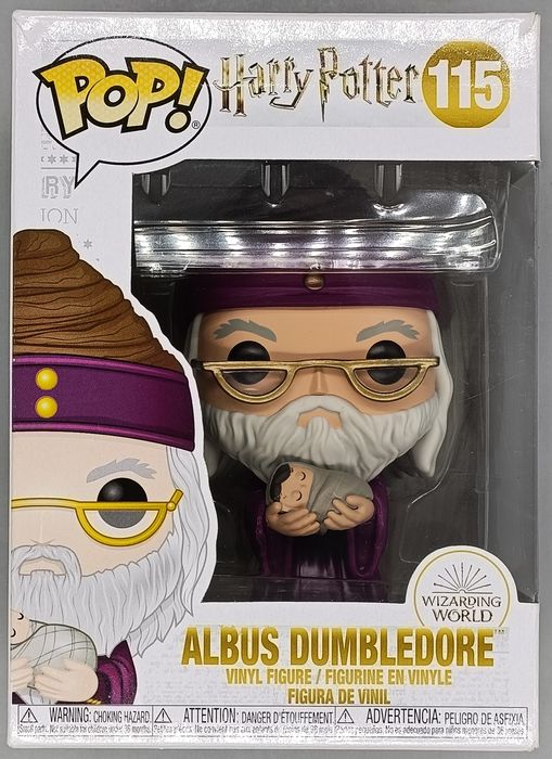 115 Albus Dumbledore (w/ Baby Harry) - Harry Potter Funko POP - Box Damaged