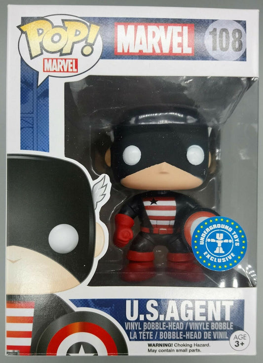 #108 U.S. Agent - Marvel Funko POP
