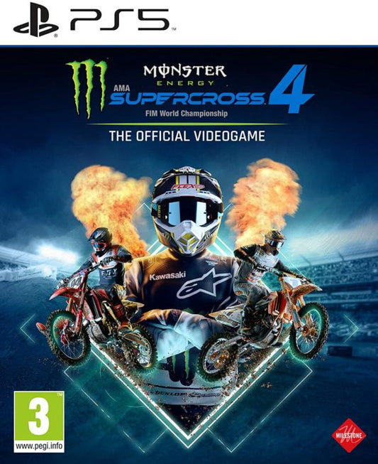 Monster Energy Supercross - The Official Videogame 4 (PS5)