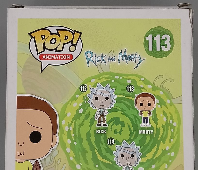 113 Morty - Rick and Morty - Box Damaged Funko POP