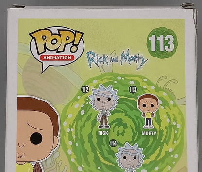 113 Morty - Rick and Morty - Box Damaged Funko POP