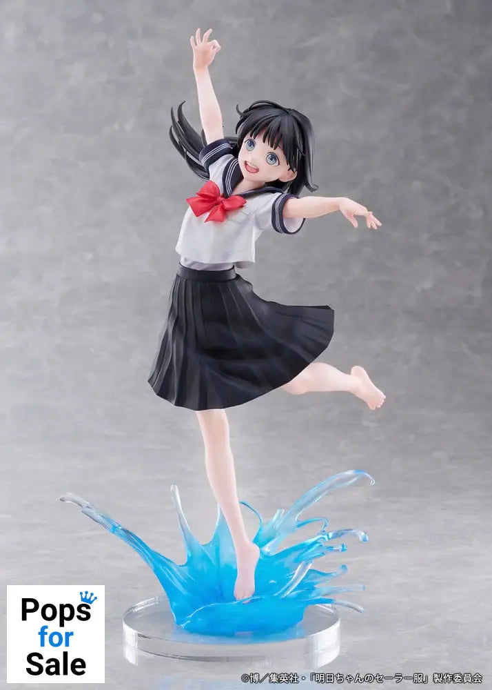 Akebi's Sailor Uniform Statue 1/7 Komichi Akebi Summer uniform Ver. 26 cm