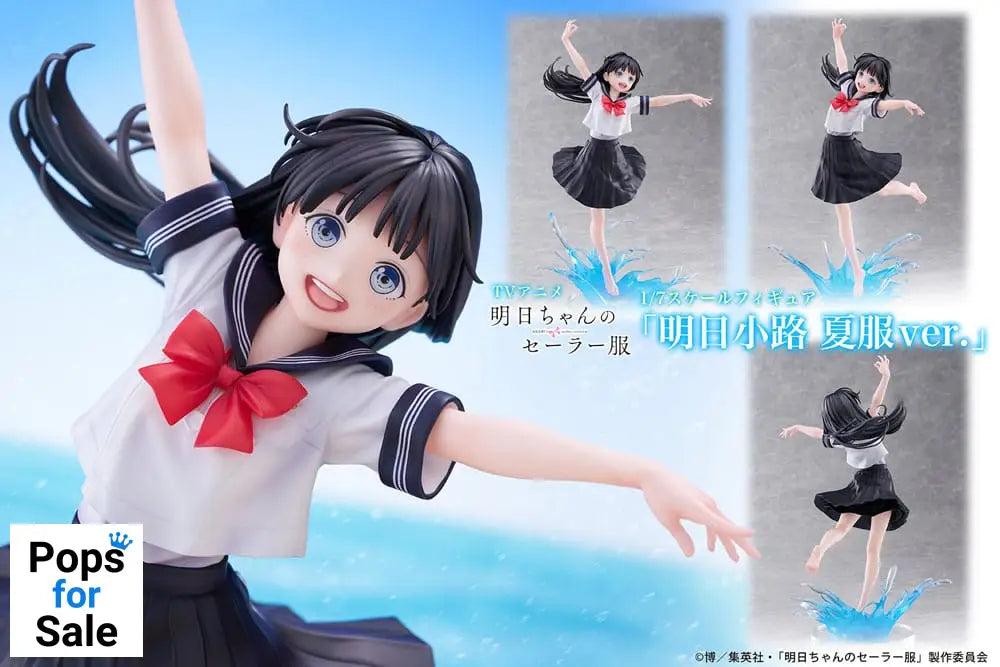 Akebi's Sailor Uniform Statue 1/7 Komichi Akebi Summer uniform Ver. 26 cm