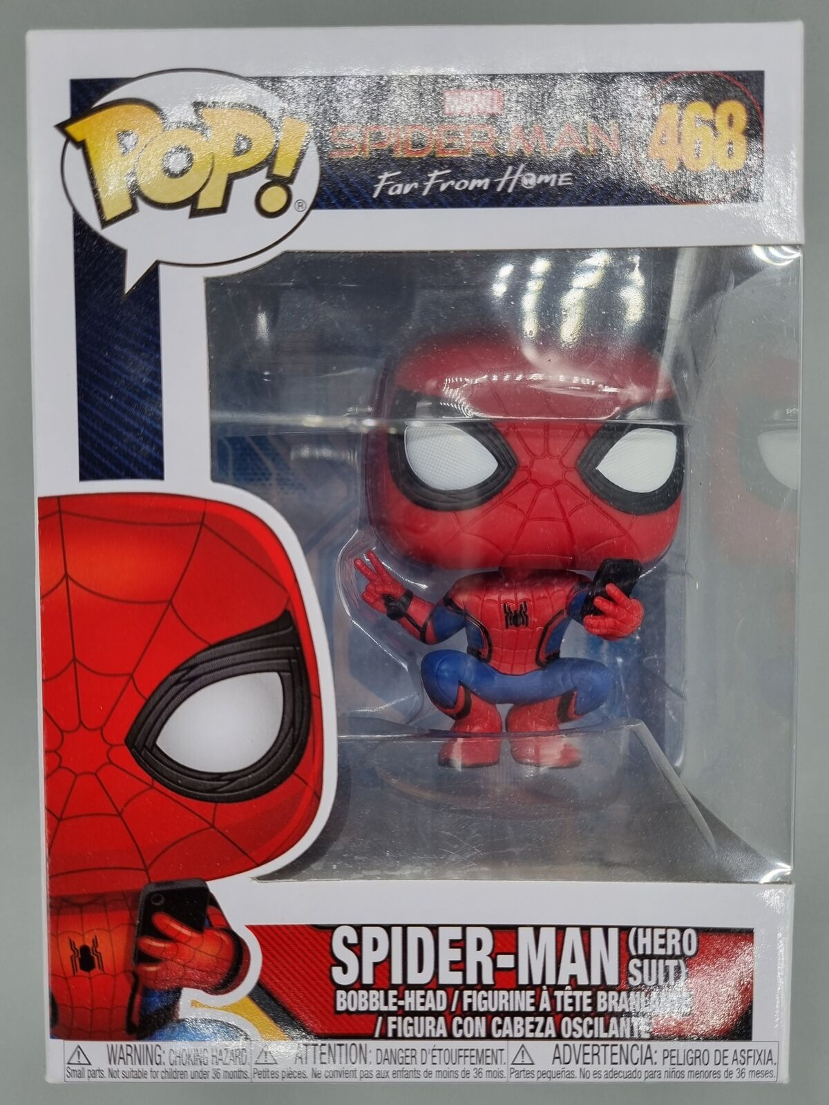 468 Spider-Man (Hero Suit) Marvel Spider-Man Far from Home Funko POP