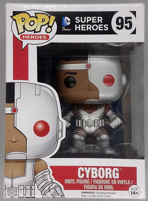 95 Cyborg - DC Super Heroes - Funko POP - Box Damaged