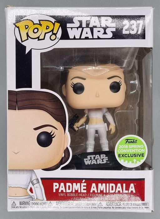 237 Padme Amidala (Geonosis) Star Wars 2018 Con Funko POP - Damaged Box