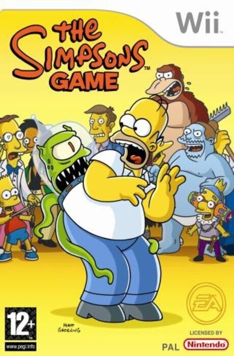 The Simpsons for Nintendo Wii/Wii-U