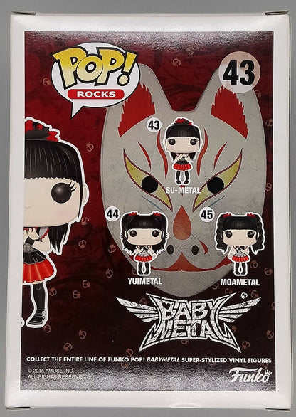 43 Su-Metal - Babymetal - Rocks - Box Damaged Funko POP