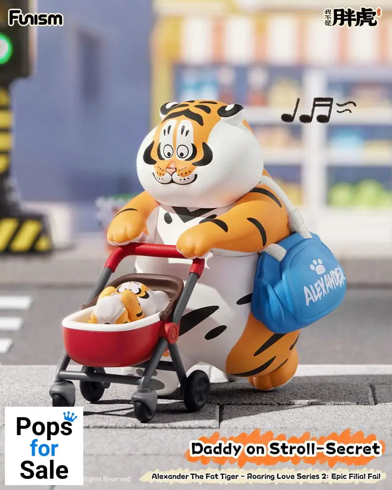 Alexander The Fat Tiger Mini Figures Roaring Love Series 2: Epic Filial Fabil7 cm Display (8)