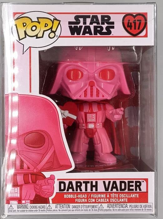 417 Darth Vader (w/ Valentine) - Star Wars - Funko POP - Box Damaged