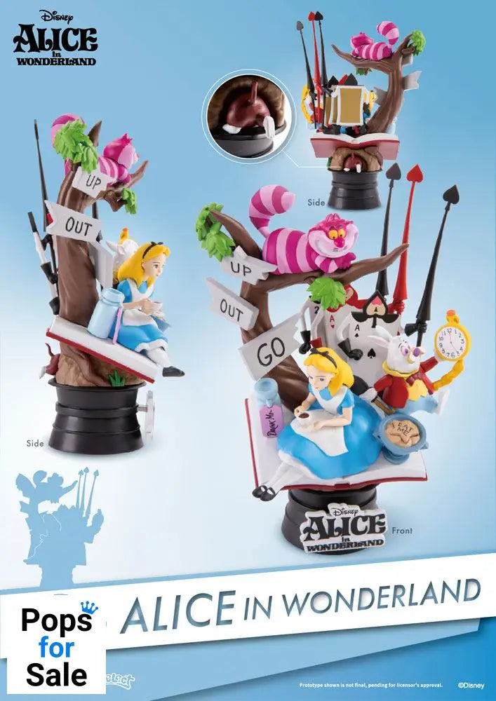 Alice in Wonderland D-Select PVC Diorama 15 cm