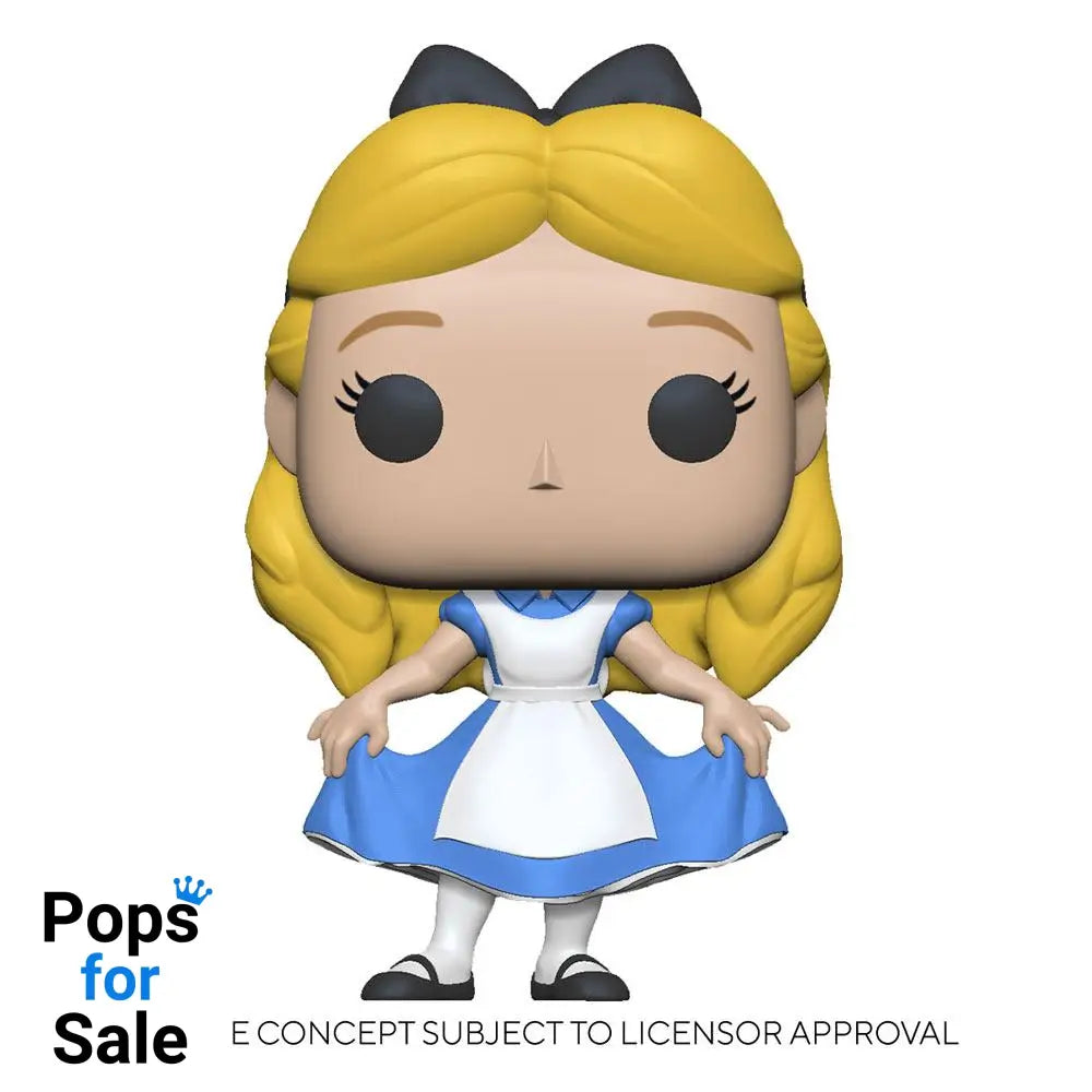 Alice in Wonderland POP! Disney Vinyl Figure Alice Curtsying 9 cm