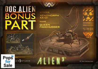 Alien 3 Museum Masterline Series Statue 1/3 Dog Alien XL Deluxe Bonus Version 114 cm
