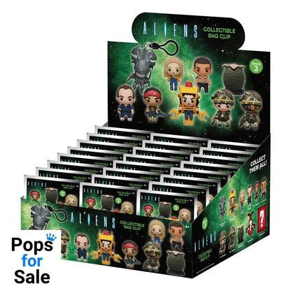 Alien 3D PVC Bag Clip Series 3 Display (24)