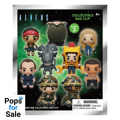 Alien 3D PVC Bag Clip Series 3 Display (24)