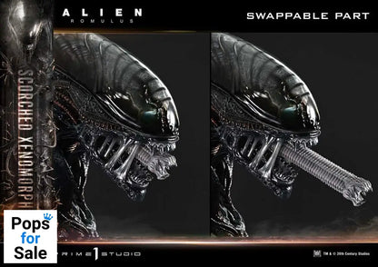 Alien: Romulus Museum Masterline XL Statue 1/3 Scorched Xenomorph 98 cm