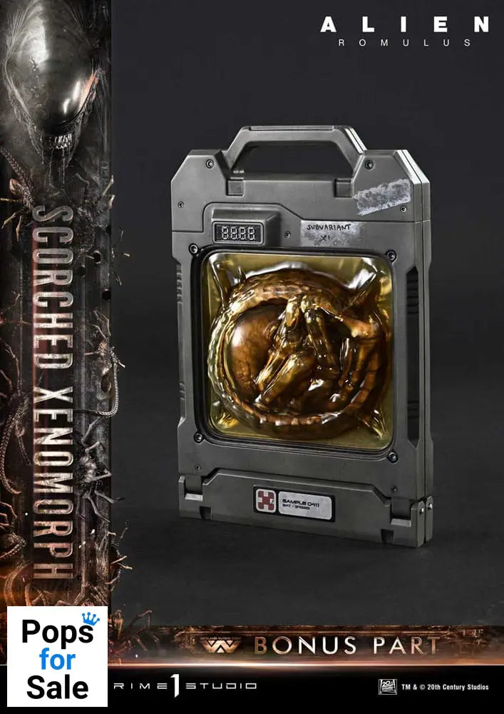 Alien: Romulus Museum Masterline XL Statue 1/3 Scorched Xenomorph Deluxe Bonus Version 98 cm