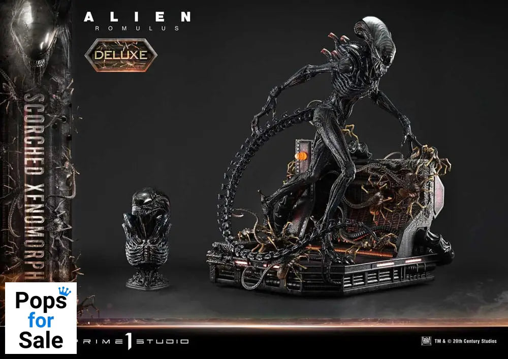 Alien: Romulus Museum Masterline XL Statue 1/3 Scorched Xenomorph Deluxe Version 98 cm Statues