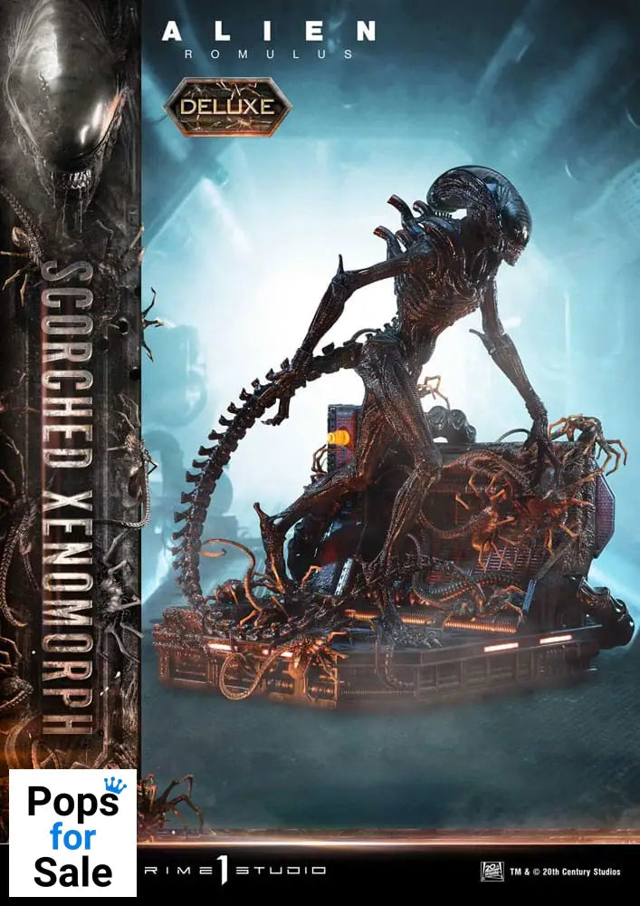 Alien: Romulus Museum Masterline XL Statue 1/3 Scorched Xenomorph Deluxe Version 98 cm Statues