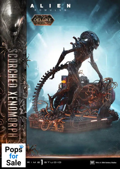 Alien: Romulus Museum Masterline XL Statue 1/3 Scorched Xenomorph Deluxe Version 98 cm Statues