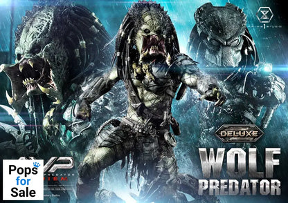 Alien vs. Predator Real Elite Masterline Series Statue 1/3 Requiem Wolf Predator Deluxe Bonus Ver. 95 cm