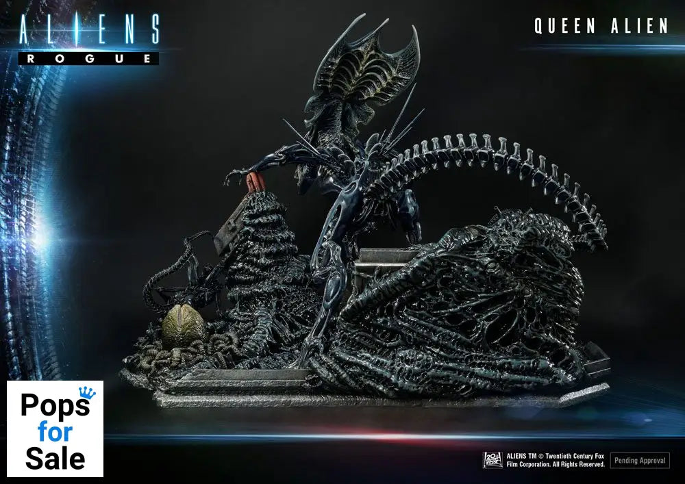 Aliens Premium Masterline Series Statue Queen Alien Battle Diorama 71 cm