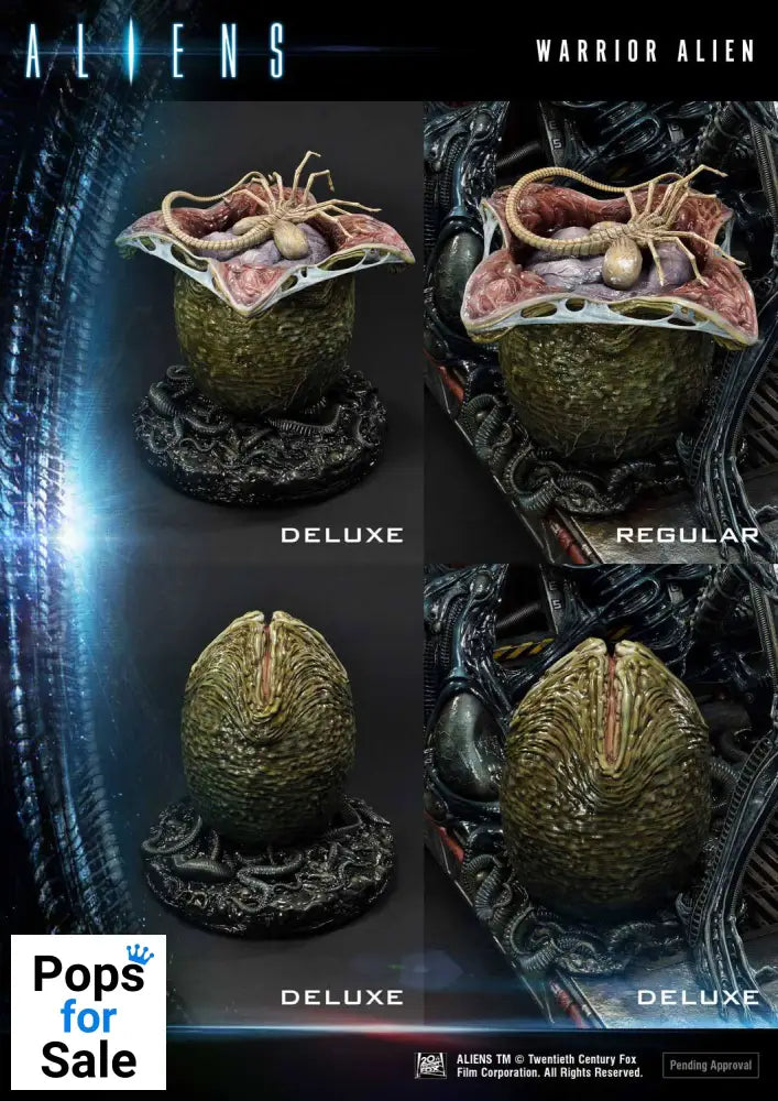 Aliens Premium Masterline Series Statue Warrior Alien Deluxe Bonus Version 67 cm Statues