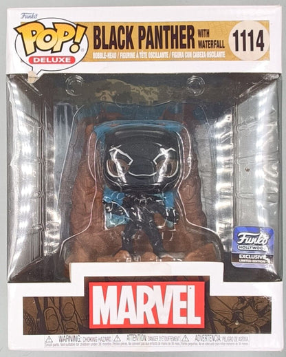 1114 Black Panther (with Waterfall) Deluxe Marvel - Funko POP - Box Damaged