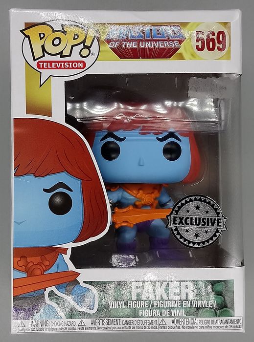 569 Faker - Masters Of The Universe - Box Damaged Funko POP