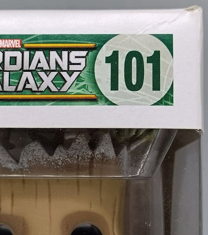 #101 Holiday Dancing Groot  Marvel Guardians Of The Galaxy Box Damaged Funko POP