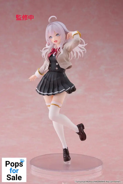 Alya Sometimes Hides Her Feelings in Russian Coreful PVC Statue Alya School Uniform Ver. 18 cm