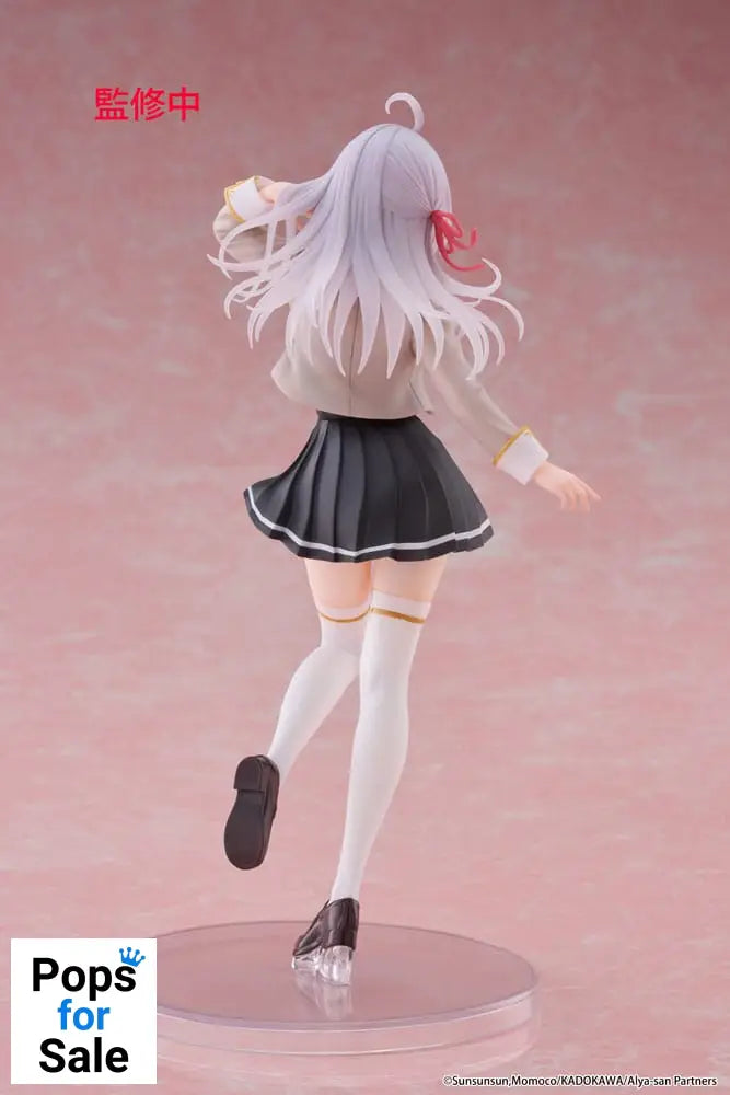 Alya Sometimes Hides Her Feelings in Russian Coreful PVC Statue Alya School Uniform Ver. 18 cm
