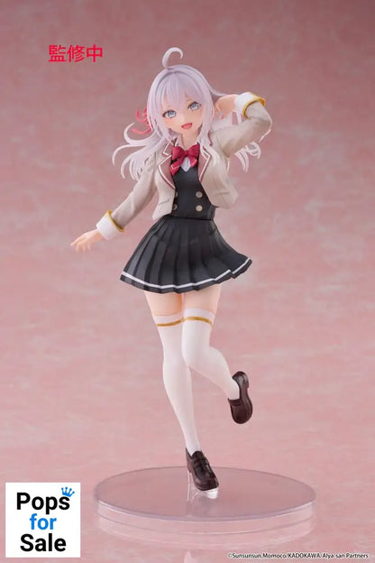 Alya Sometimes Hides Her Feelings in Russian Coreful PVC Statue Alya School Uniform Ver. 18 cm