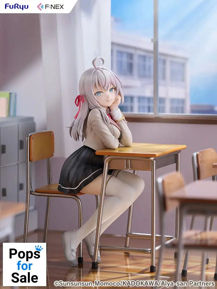 Alya Sometimes Hides Her Feelings in Russian F:Nex PVC Statue 1/7 Alya 20 cm