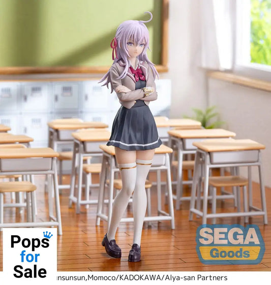 Alya Sometimes Hides Her Feelings in Russian Luminasta PVC Statue Alya Uniform Ver. 18 cm